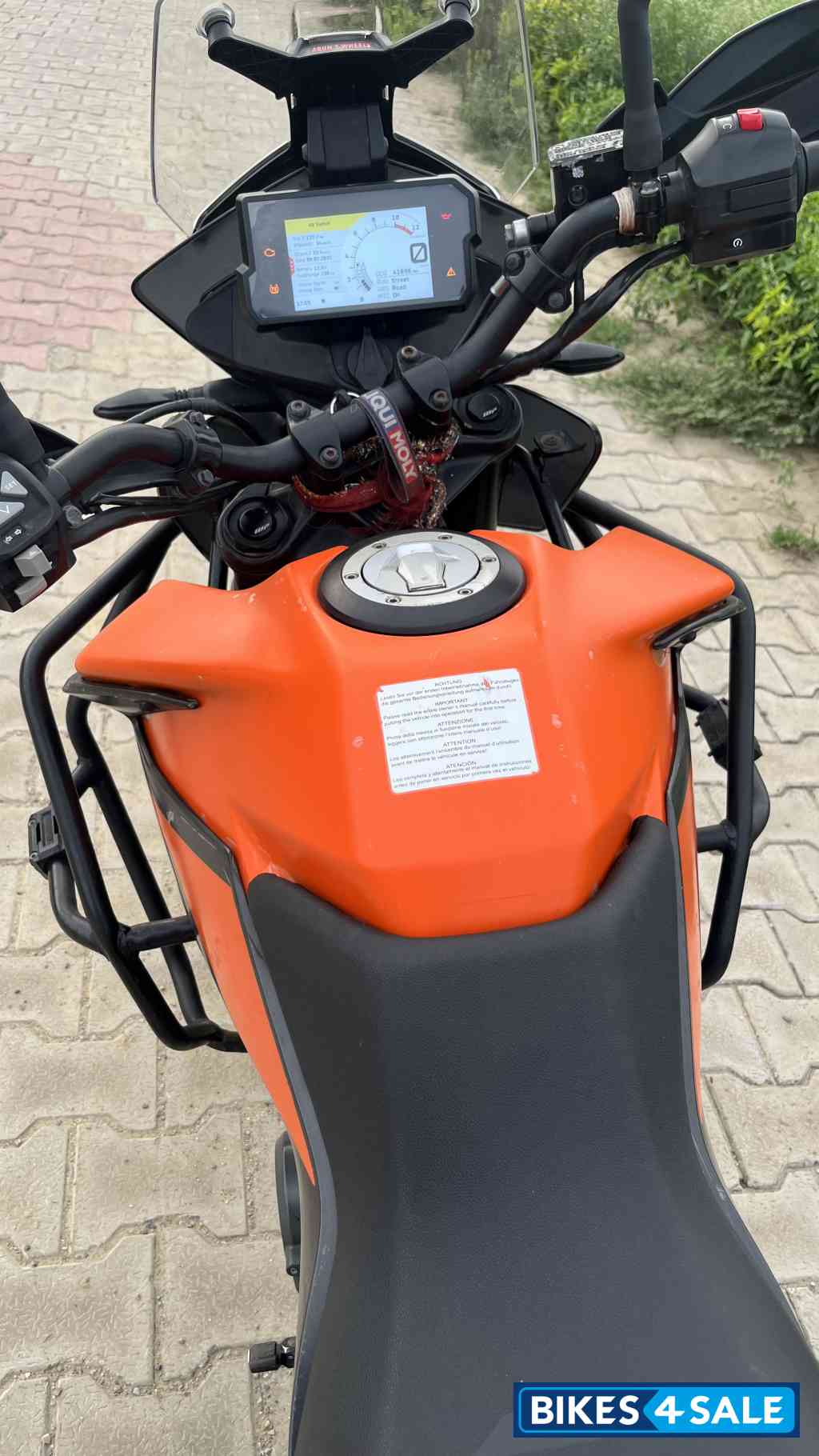 Orange Black KTM 390 Adventure