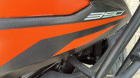 Orange Black KTM 390 Adventure