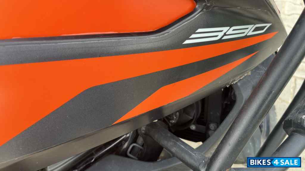 Orange Black KTM 390 Adventure