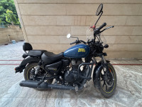 Blue Royal Enfield Meteor 350 Fireball