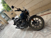 Blue Royal Enfield Meteor 350 Fireball