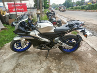 Silver, Black, Blue Yamaha R15M Icon Performance
