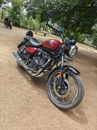 Red With Black Royal Enfield Meteor 350