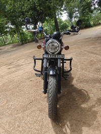 Red With Black Royal Enfield Meteor 350