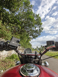 Red With Black Royal Enfield Meteor 350