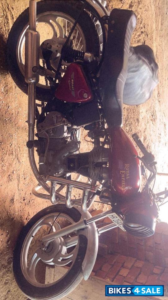 Red Royal Enfield Bullet Electra