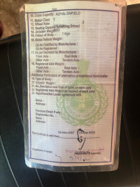 Red Royal Enfield Bullet Electra