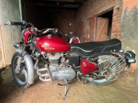 Red Royal Enfield Bullet Electra