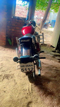 Red Royal Enfield Bullet Electra