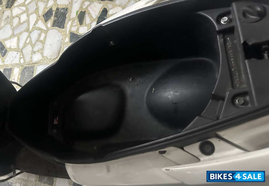 White TVS Jupiter 125