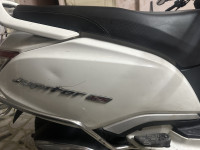 White TVS Jupiter 125