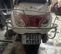 White TVS Jupiter 125