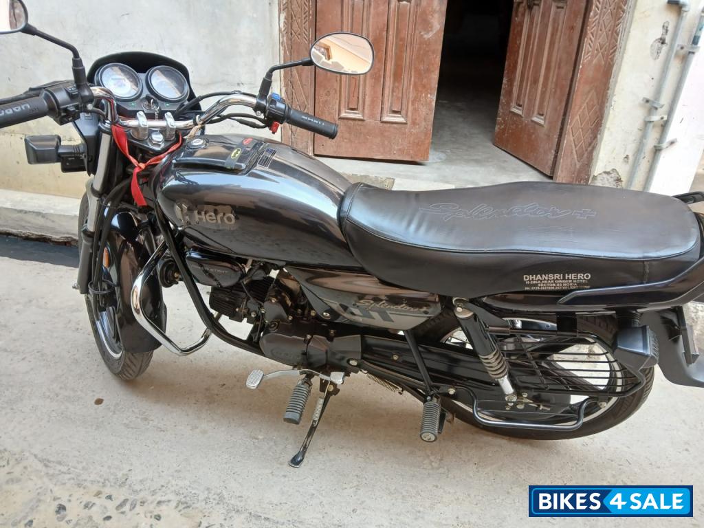 Matt Grey Hero Splendor iSmart Plus IBS