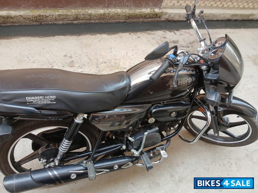 Matt Grey Hero Splendor iSmart Plus IBS