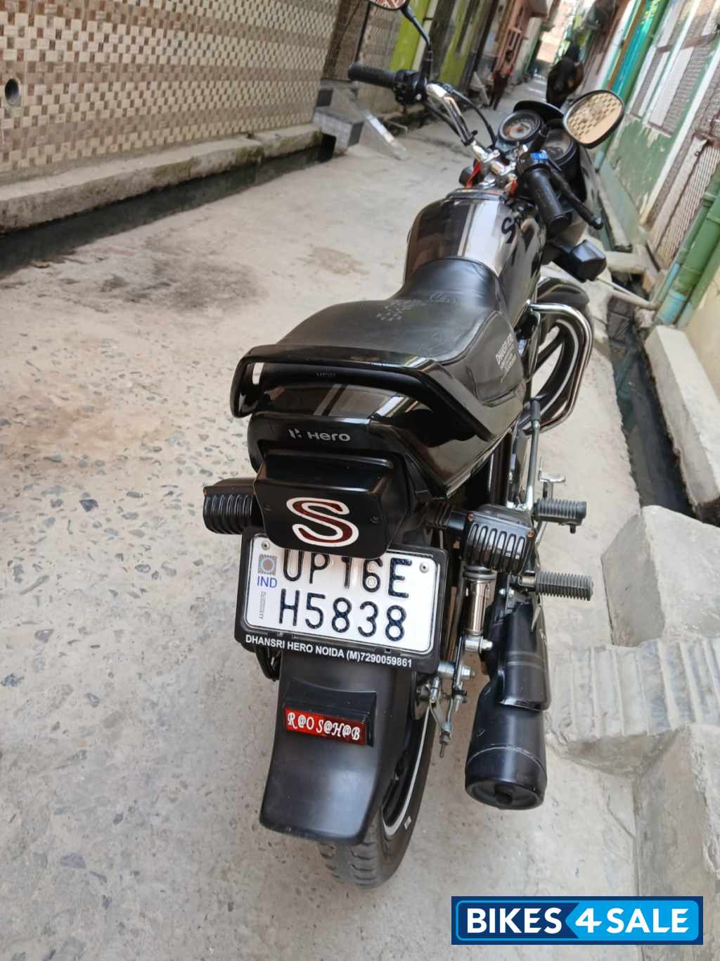 Matt Grey Hero Splendor iSmart Plus IBS