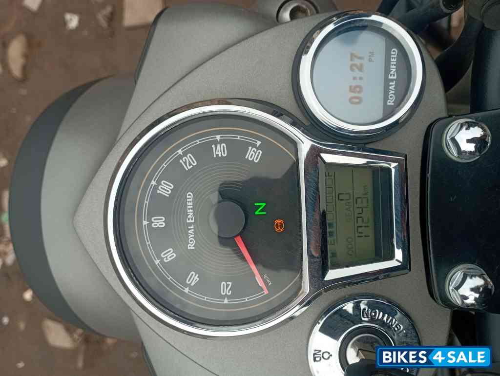 Gun Grey Royal Enfield Classic 350 Dual Channel BS6