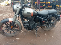 Gun Grey Royal Enfield Classic 350 Dual Channel BS6