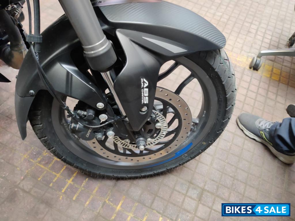 Blue Bajaj Pulsar 200 NS ABS