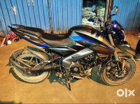 Blue Bajaj Pulsar 200 NS ABS
