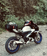 Metallic Grey Yamaha R15M