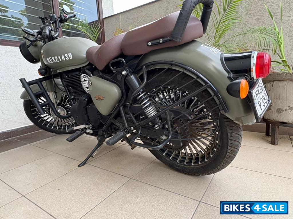 Marsh Grey Royal Enfield Classic 350 Dual Channel BS6