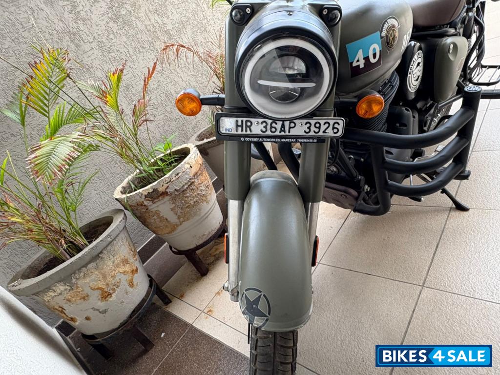 Marsh Grey Royal Enfield Classic 350 Dual Channel BS6