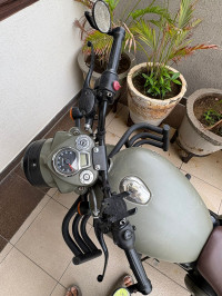 Marsh Grey Royal Enfield Classic 350 Dual Channel BS6