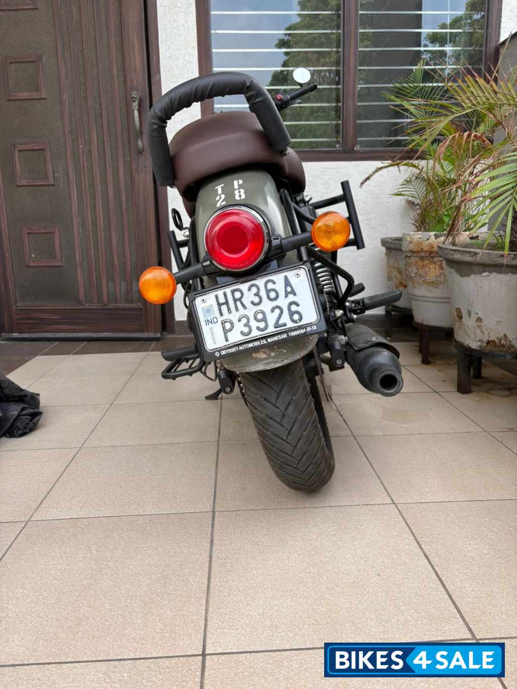 Marsh Grey Royal Enfield Classic 350 Dual Channel BS6