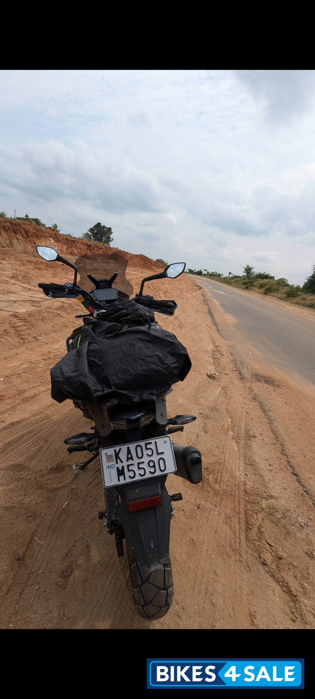 Matte Black KTM 390 Adventure 2022