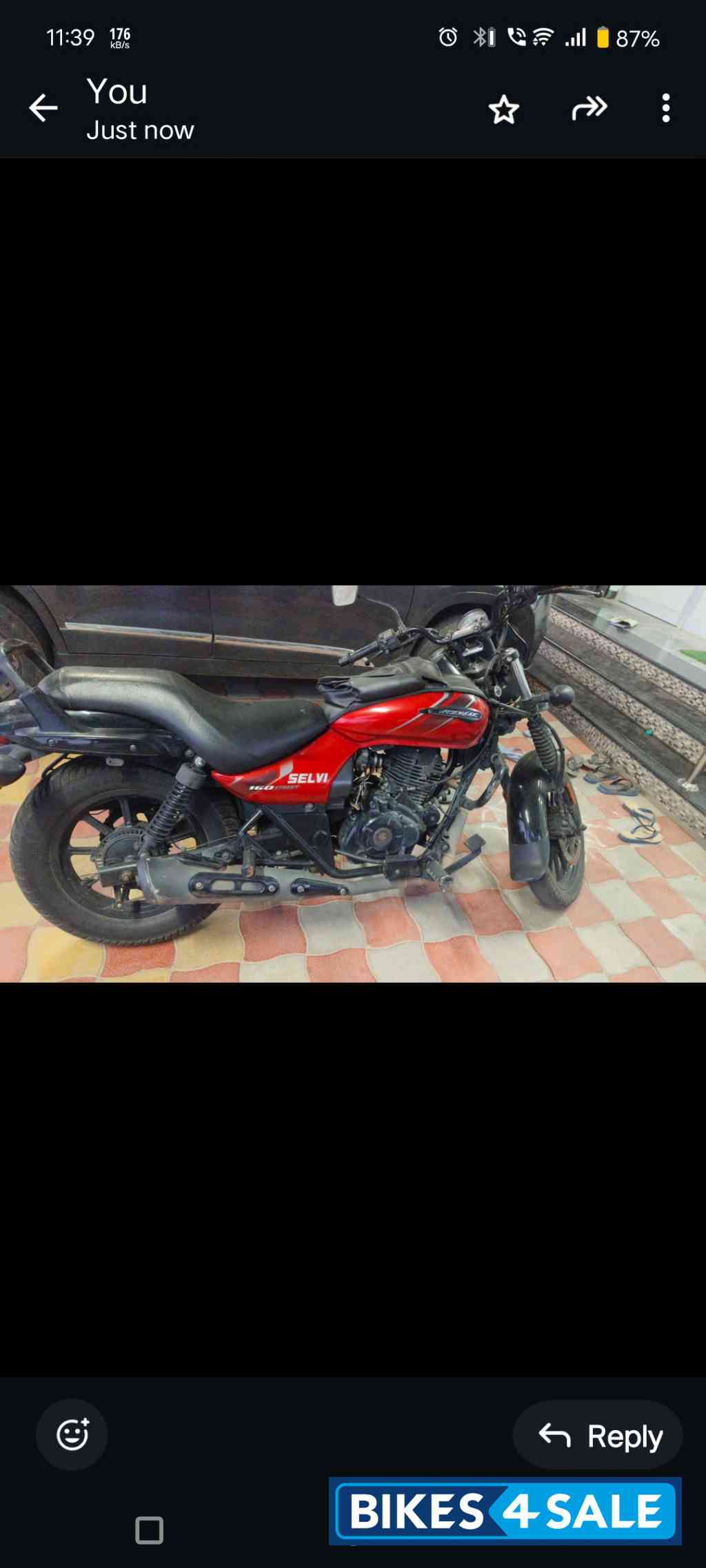 Red Bajaj Avenger Street 160 Red Bajaj Avenger Street 160