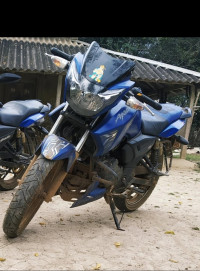 Blue TVS Apache RTR 180