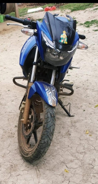Blue TVS Apache RTR 180