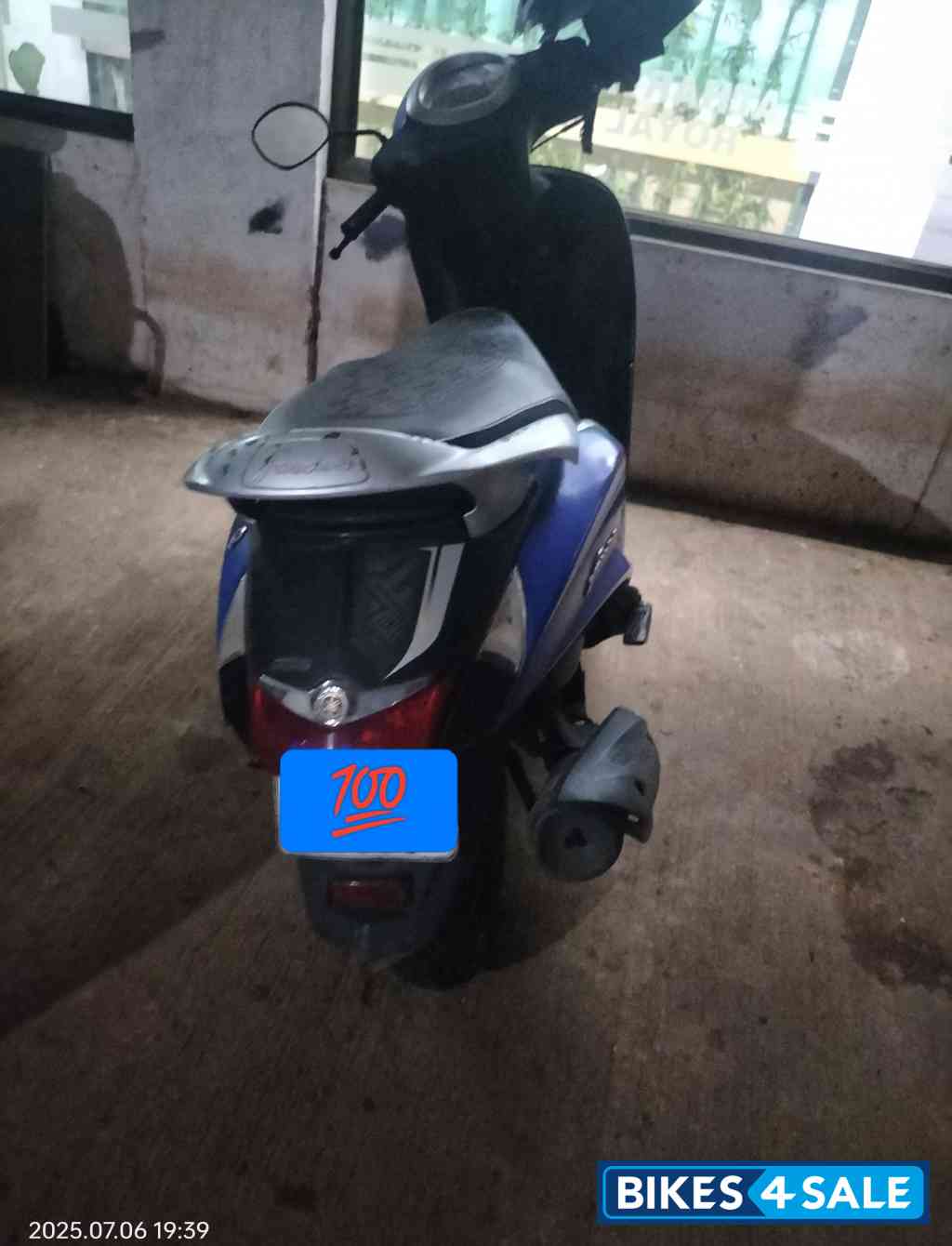 Blue🔵 Yamaha Fascino Blue🔵 Yamaha Fascino