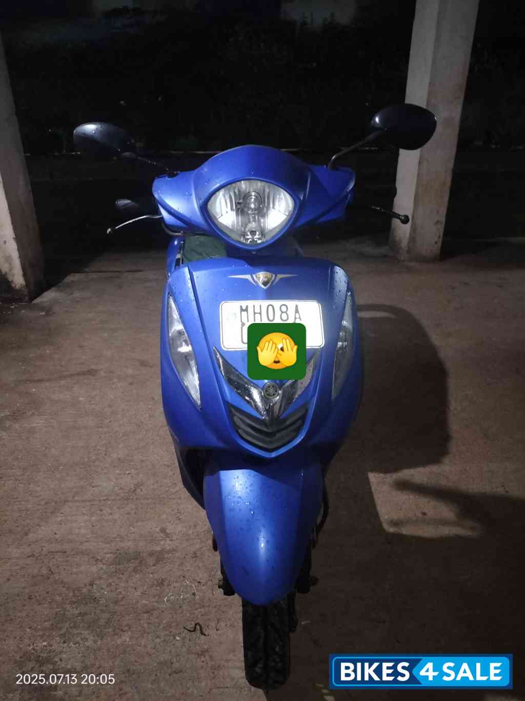 Blue🔵 Yamaha Fascino