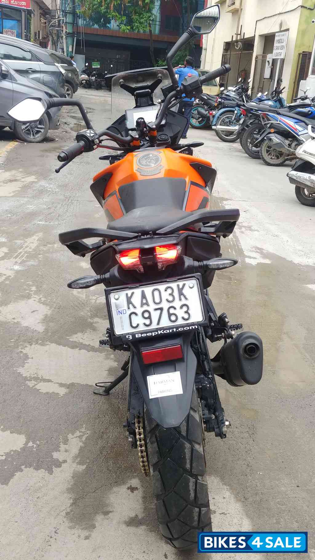 Electronic Orange KTM 390 Adventure Electronic Orange KTM 390 Adventure