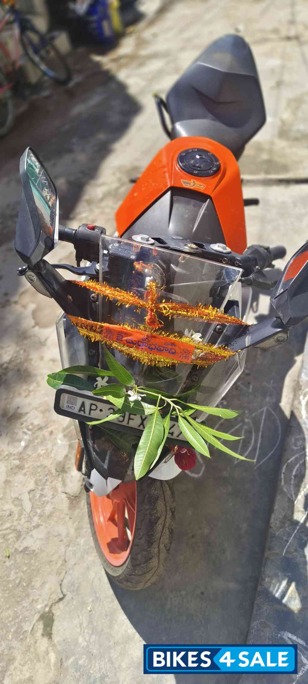 Electronic Orange KTM RC 125 2020