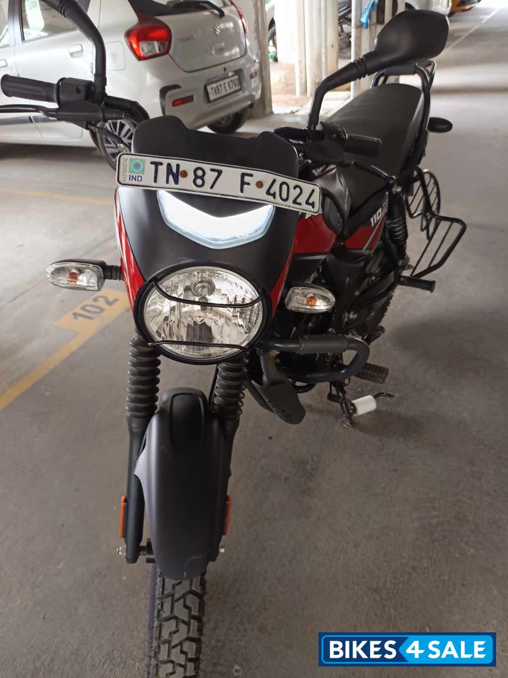 Ebony Blk Red Dkl Bajaj CT110X