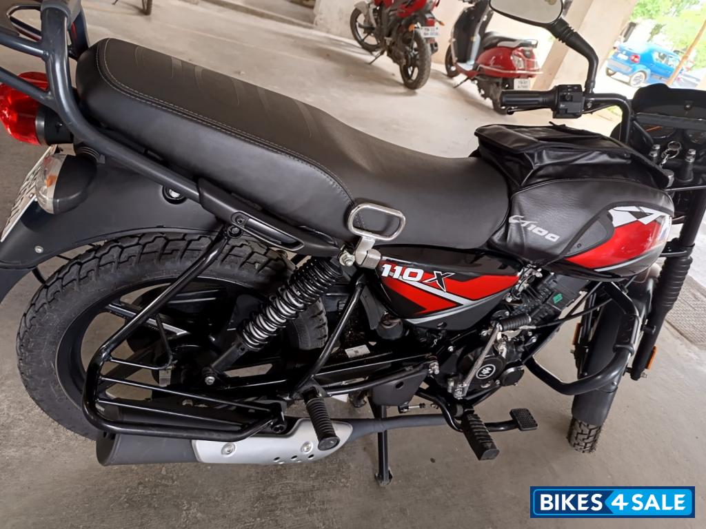 Ebony Blk Red Dkl Bajaj CT110X