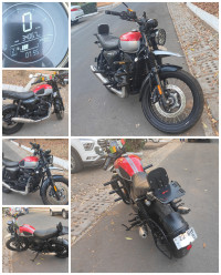 Rebel Red Yezdi Scrambler Dual Tone