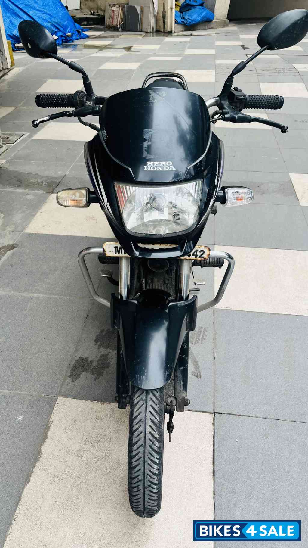 Blue Black Hero Super Splendor