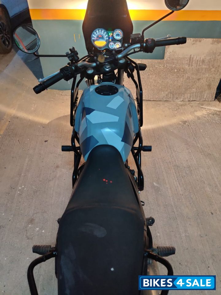 Steel Gray Royal Enfield Himalayan