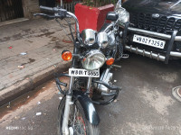 Black Royal Enfield Thunderbird