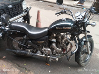 Black Royal Enfield Thunderbird