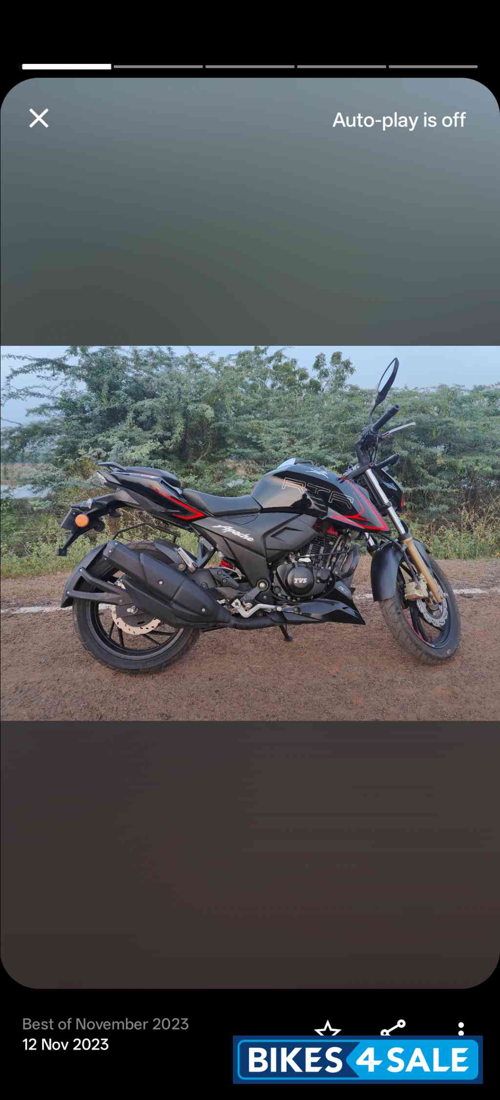 TVS Apache RTR 200 4V ABS