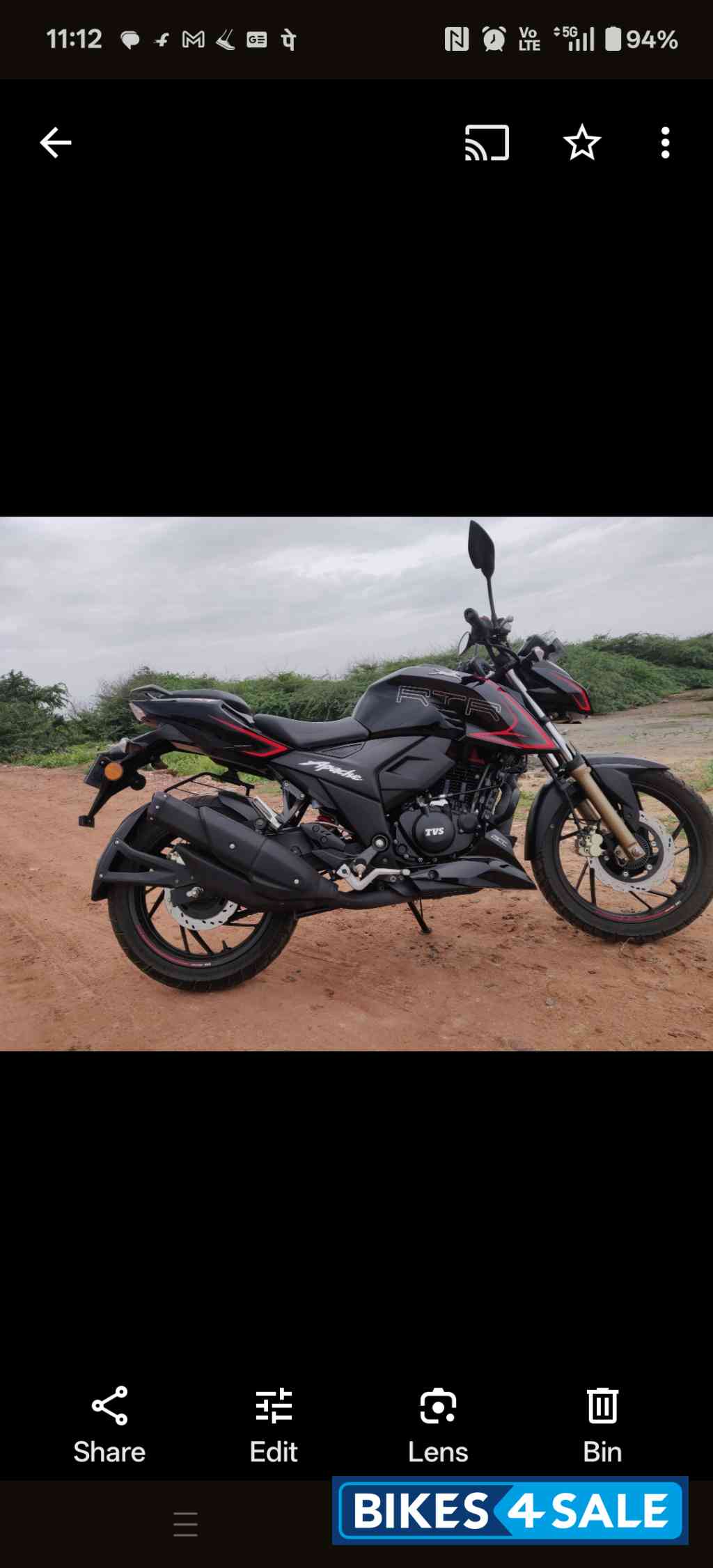 TVS Apache RTR 200 4V ABS
