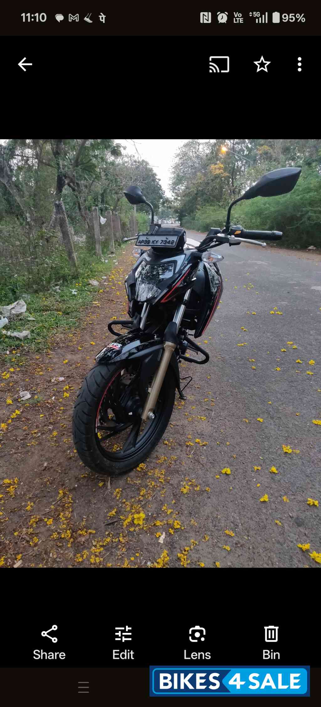 TVS Apache RTR 200 4V ABS