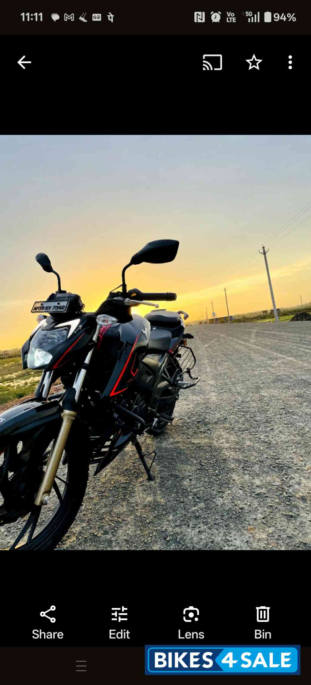 TVS Apache RTR 200 4V ABS