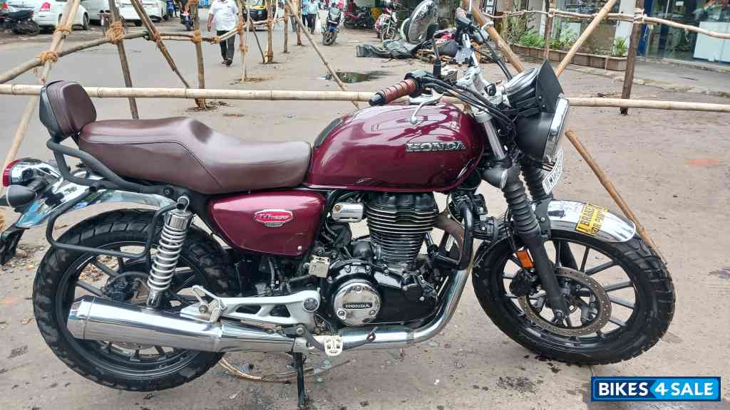 Precious Red Metallic Honda CB350 DLX