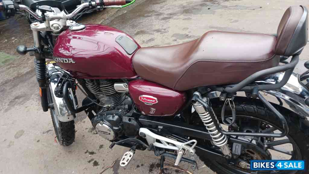 Precious Red Metallic Honda CB350 DLX
