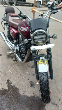 Precious Red Metallic Honda CB350 DLX